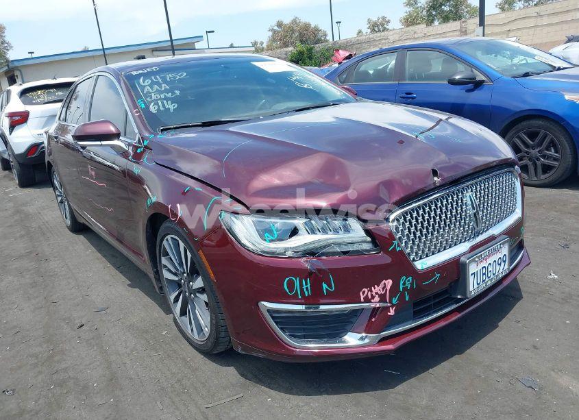 2017 Lincoln Mkz RESERVE (VIN 3LN6L5E93HR619155) main photo