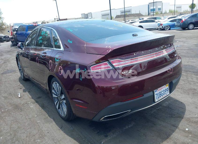 Photo 3 of 2017 Lincoln Mkz RESERVE (VIN 3LN6L5E93HR619155)