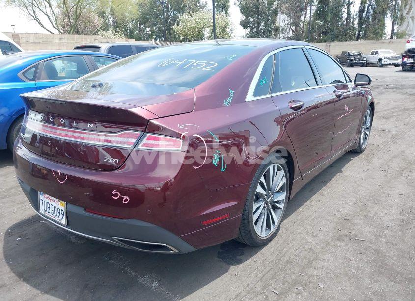 Photo 4 of 2017 Lincoln Mkz RESERVE (VIN 3LN6L5E93HR619155)