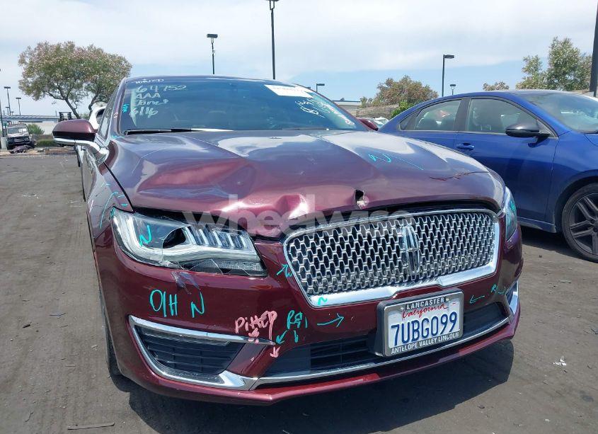 Photo 6 of 2017 Lincoln Mkz RESERVE (VIN 3LN6L5E93HR619155)