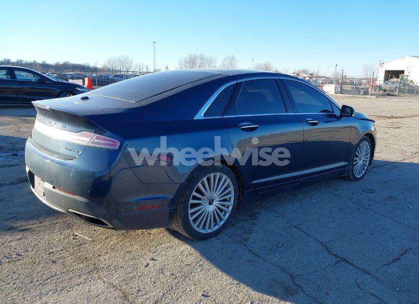 Photo 4 of 2017 Lincoln Mkz RESERVE (VIN 3LN6L5F90HR635120)