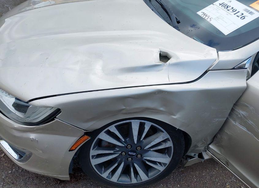 Photo 6 of 2017 Lincoln Mkz RESERVE (VIN 3LN6L5FC3HR618291)