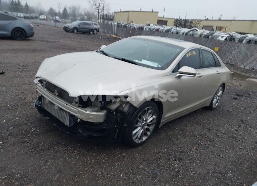 Photo 2 of 2017 Lincoln Mkz RESERVE (VIN 3LN6L5FC5HR612721)