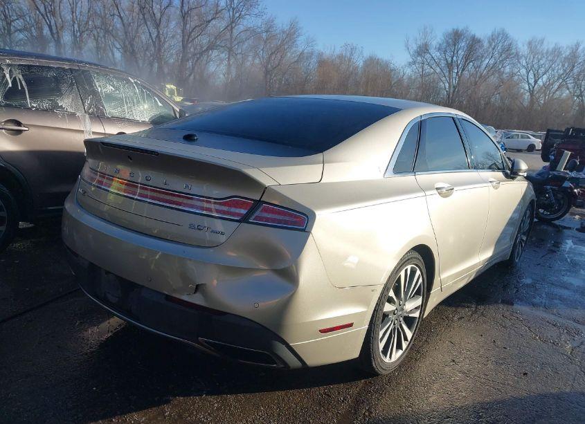 Photo 4 of 2017 Lincoln Mkz RESERVE (VIN 3LN6L5FC9HR622524)