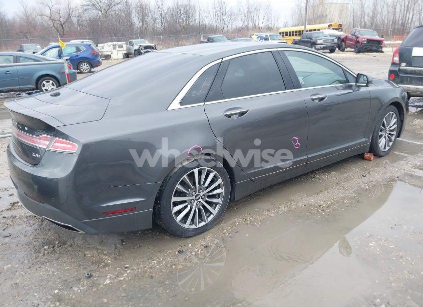 Photo 4 of 2017 Lincoln Mkz HYBRID PREMIERE (VIN 3LN6L5KU6HR609891)