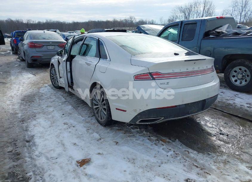 Photo 3 of 2017 Lincoln Mkz HYBRID PREMIERE (VIN 3LN6L5KU8HR624523)