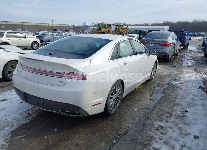 Photo 4 of 2017 Lincoln Mkz HYBRID PREMIERE (VIN 3LN6L5KU8HR624523)