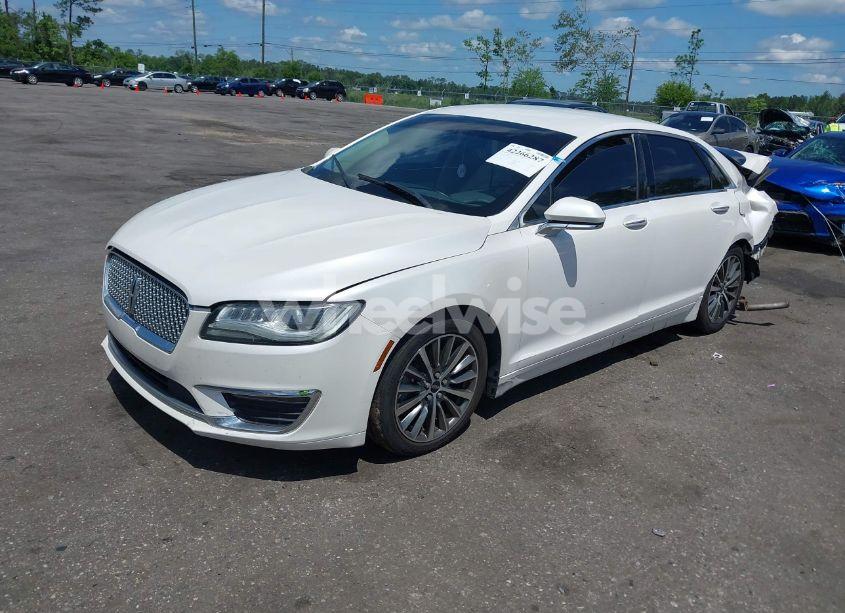 Photo 2 of 2017 Lincoln Mkz HYBRID SELECT (VIN 3LN6L5LUXHR600982)