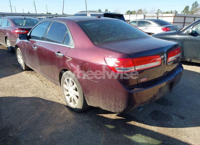 Photo 3 of 2012 Lincoln Mkz (VIN 3LNHL2GC3CR835547)