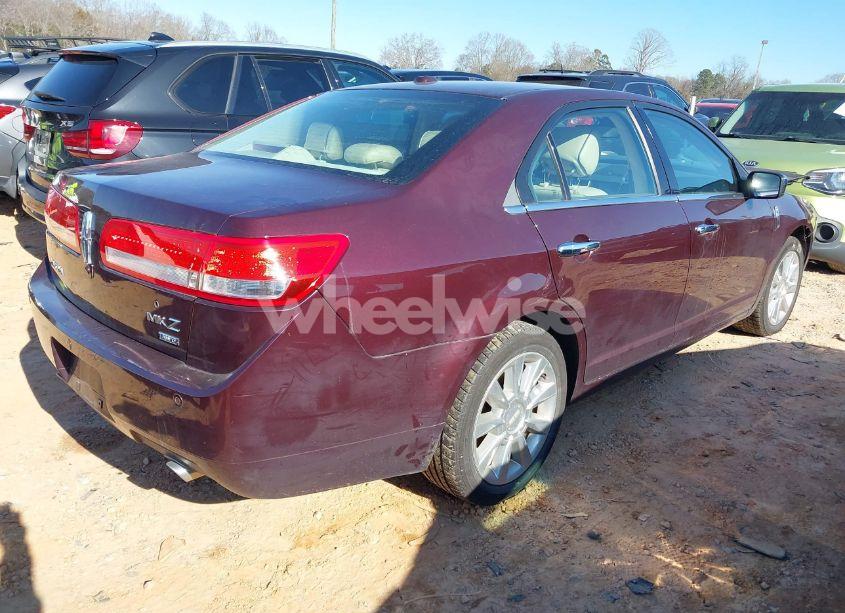 Photo 4 of 2012 Lincoln Mkz (VIN 3LNHL2JC5CR828589)