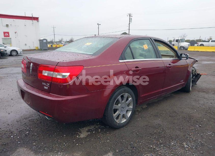 Photo 4 of 2007 Lincoln Mkz (VIN 3LNHM28T37R645863)