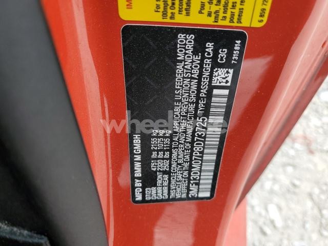 Photo 8 of 2023 BMW M2 N/A (VIN 3MF13DM07P8D73725)