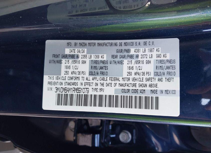 Photo 9 of 2024 Mazda Cx-30 2.5 S (VIN 3MVDMBAM1RM691079)