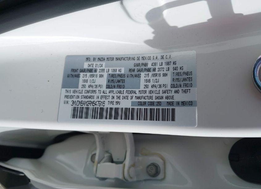 Photo 9 of 2024 Mazda Cx-30 2.5 S (VIN 3MVDMBAM2RM647916)