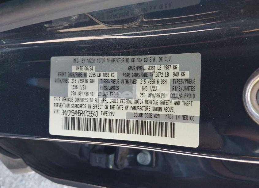 Photo 9 of 2024 Mazda Cx-30 2.5 S (VIN 3MVDMBAM5RM706540)