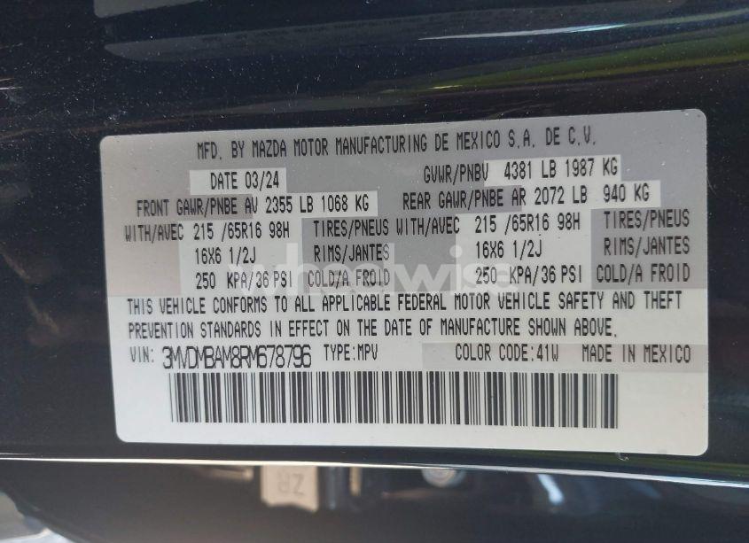 Photo 9 of 2024 Mazda Cx-30 2.5 S (VIN 3MVDMBAM8RM678796)