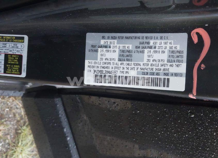 Photo 9 of 2022 Mazda Cx-30 SELECT (VIN 3MVDMBBL2NM445657)