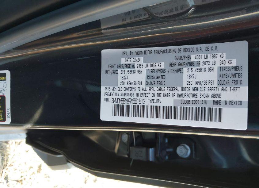 Photo 9 of 2024 Mazda Cx-30 2.5 S SELECT SPORT (VIN 3MVDMBBM8RM661513)