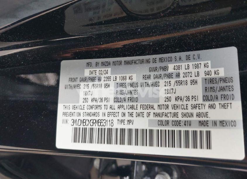 Photo 9 of 2024 Mazda Cx-30 2.5 S PREFERRED PACKAGE (VIN 3MVDMBCM3RM663118)