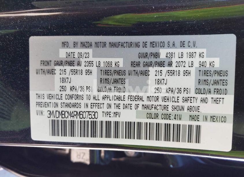 Photo 9 of 2024 Mazda Cx-30 2.5 S PREFERRED PACKAGE (VIN 3MVDMBCM4RM607530)