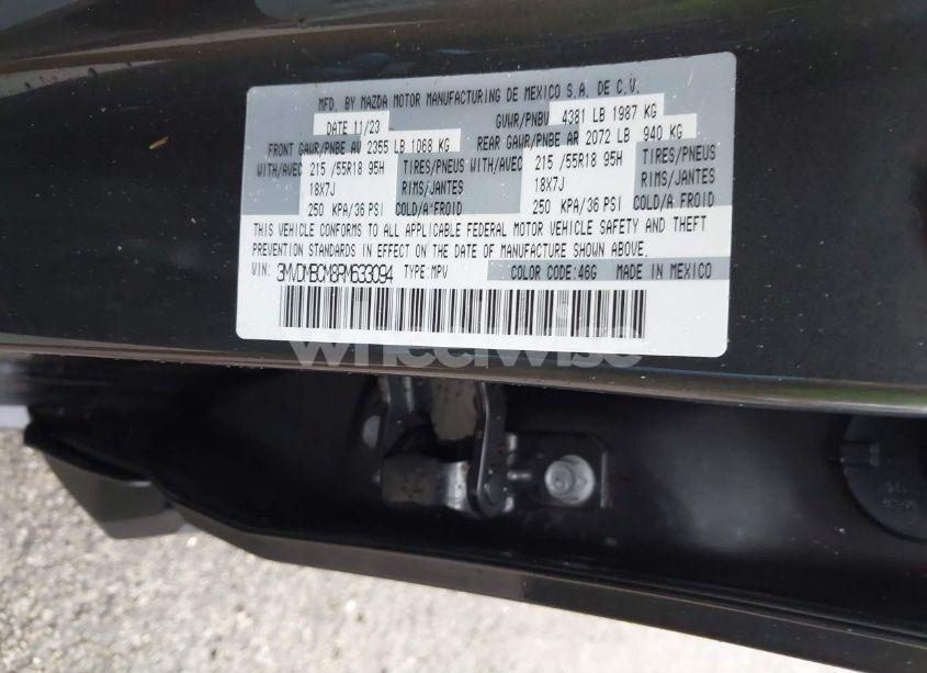 Photo 9 of 2024 Mazda Cx-30 2.5 S PREFERRED PACKAGE (VIN 3MVDMBCM8RM633094)