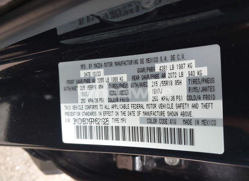 Photo 9 of 2024 Mazda Cx-30 2.5 S PREFERRED PACKAGE (VIN 3MVDMBCM9RM621925)