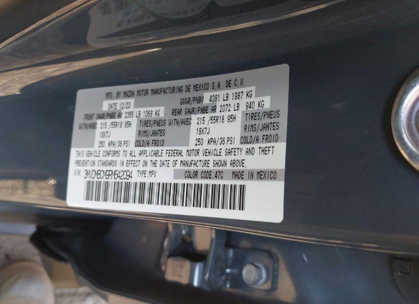 Photo 9 of 2024 Mazda Cx-30 2.5 S CARBON EDITION (VIN 3MVDMBCM9RM642094)