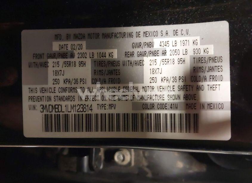 Photo 9 of 2020 Mazda Cx-30 PREFERRED PACKAGE (VIN 3MVDMBDL1LM123814)