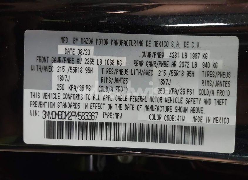 Photo 9 of 2023 Mazda Cx-30 2.5 S PREMIUM (VIN 3MVDMBDM2PM583367)