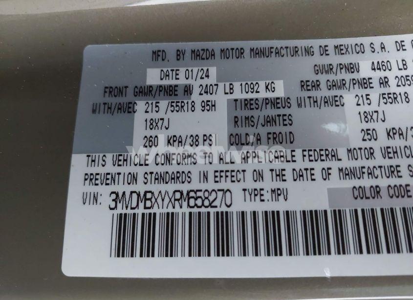 Photo 9 of 2024 Mazda Cx-30 2.5 CARBON TURBO (VIN 3MVDMBXYXRM658270)