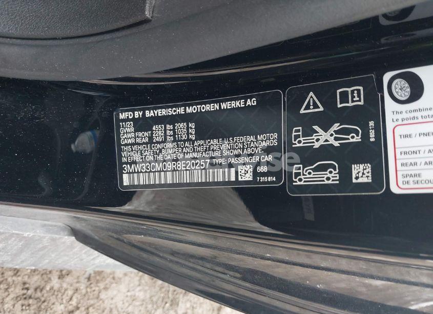 Photo 9 of 2024 Bmw 230 I XDRIVE (VIN 3MW33CM09R8E20257)