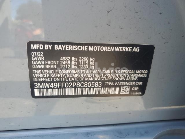 Photo 12 of 2023 BMW M340XI (VIN 3MW49FF02P8C80583)