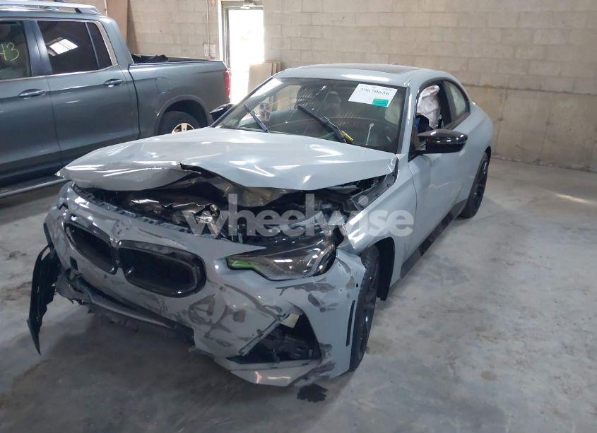 Photo 2 of 2022 Bmw M240 I XDRIVE (VIN 3MW53CM06N8C60700)