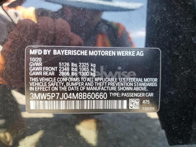 Photo 6 of 2021 BMW 330E (VIN 3MW5P7J04M8B60660)