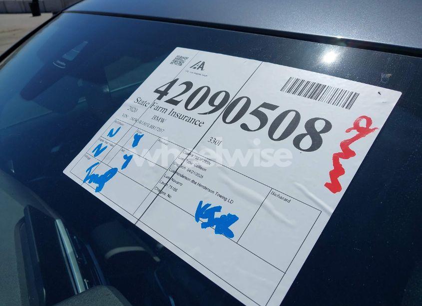 Photo 17 of 2020 Bmw 330i (VIN 3MW5R1J03L8B17207)