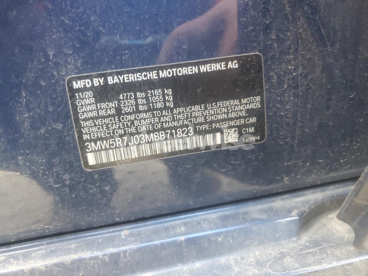 Photo 13 of 2021 BMW 330XI (VIN 3MW5R7J03M8B71823)