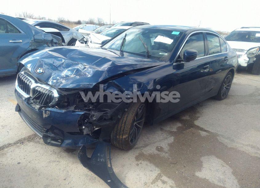 Photo 2 of 2021 Bmw 330i XDRIVE (VIN 3MW5R7J0XM8C01738)