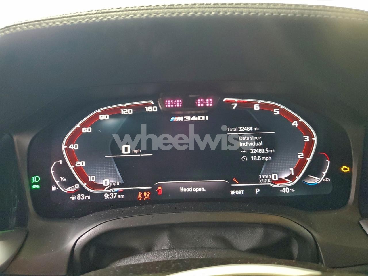 Photo 9 of 2021 BMW M340XI (VIN 3MW5U9J09M8B61873)