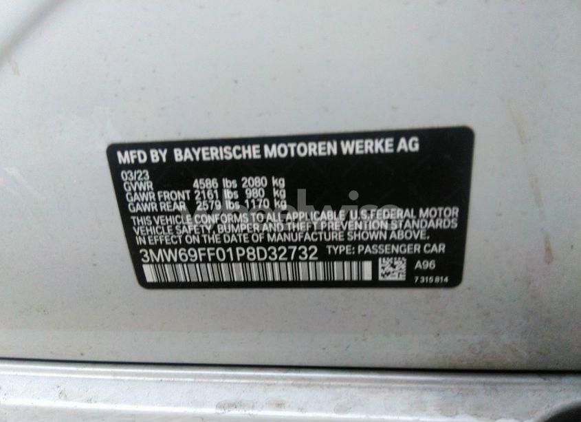 Photo 9 of 2023 Bmw 330i (VIN 3MW69FF01P8D32732)