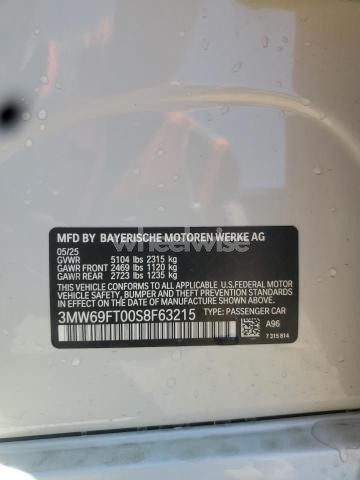 Photo 12 of 2025 BMW M340XI (VIN 3MW69FT00S8F63215)