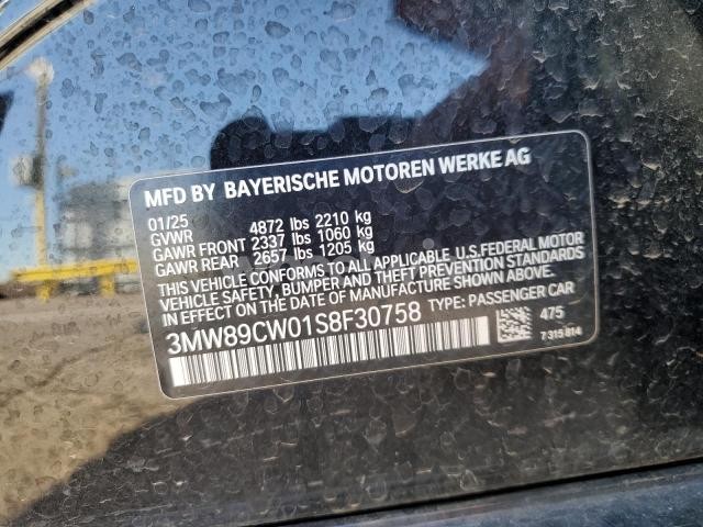 Photo 10 of 2025 BMW 330XI (VIN 3MW89CW01S8F30758)