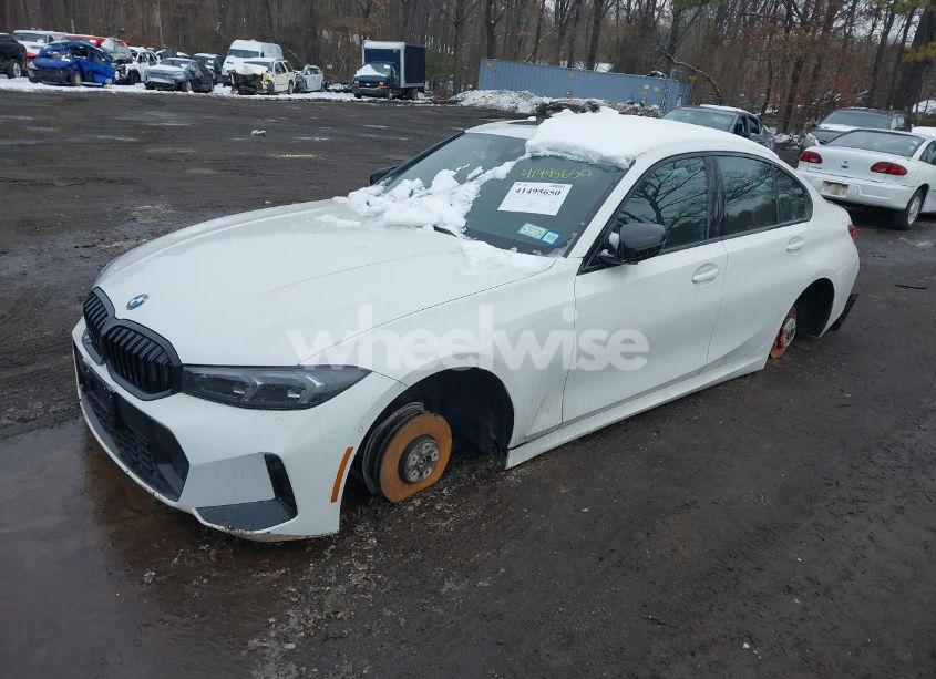 Photo 2 of 2023 Bmw 330i XDRIVE (VIN 3MW89FF03P8D62307)