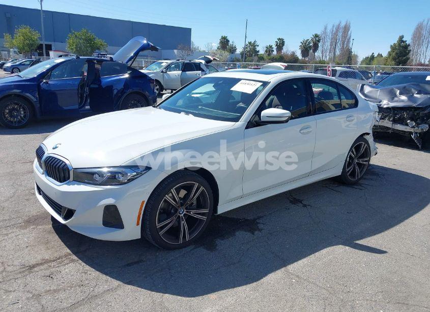 Photo 2 of 2023 Bmw 330i XDRIVE (VIN 3MW89FF04P8D43734)
