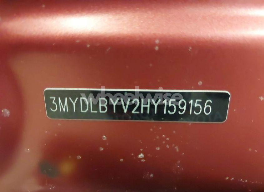 Photo 16 of 2017 Toyota Yaris IA (VIN 3MYDLBYV2HY159156)