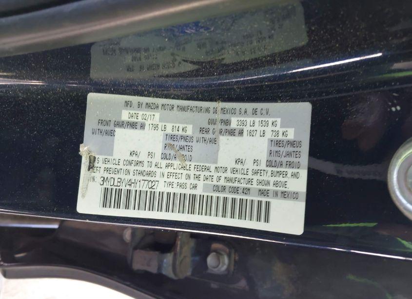 Photo 9 of 2017 Toyota Yaris IA (VIN 3MYDLBYV4HY177027)