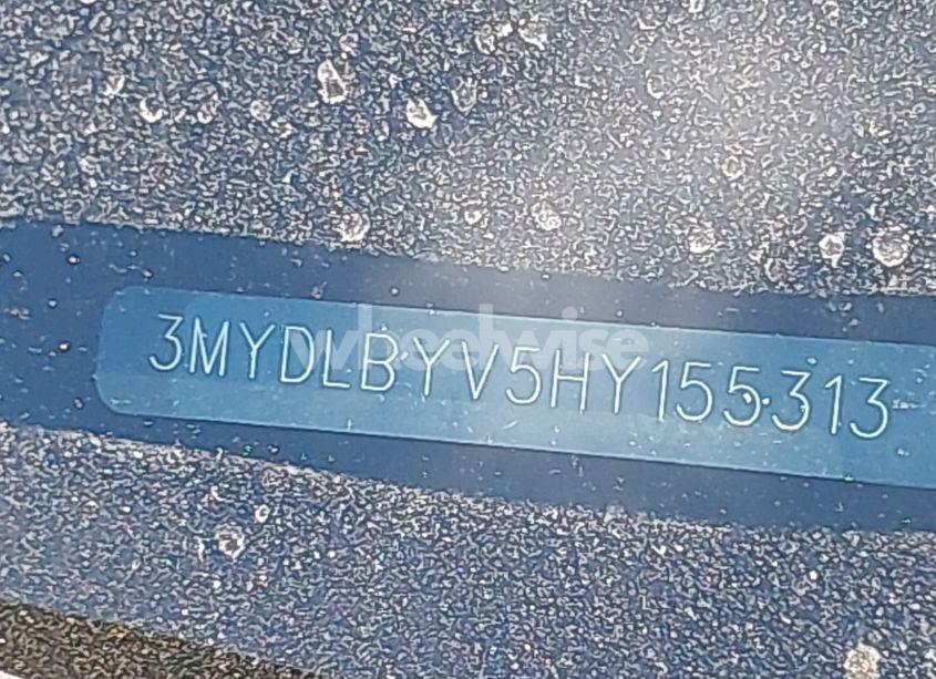 Photo 9 of 2017 Toyota Yaris IA (VIN 3MYDLBYV5HY155313)