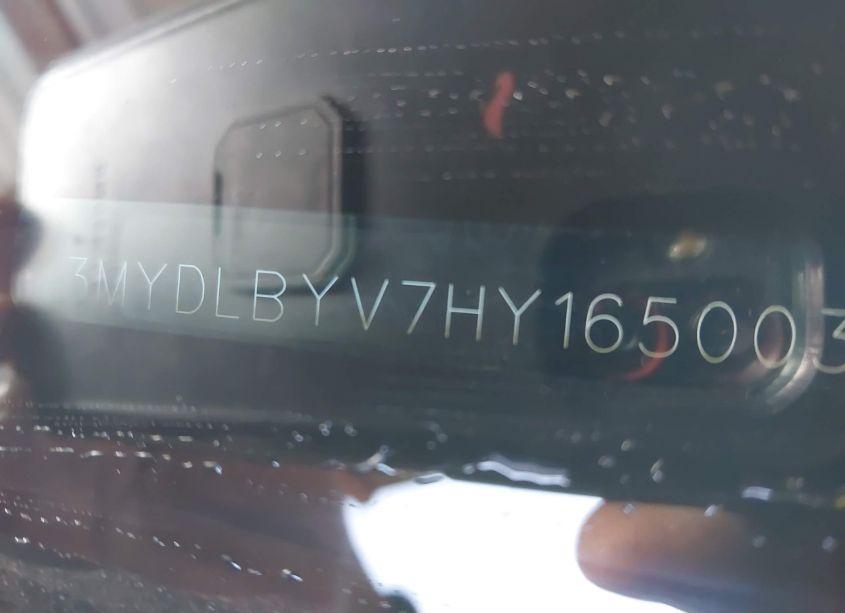 Photo 9 of 2017 Toyota Yaris IA (VIN 3MYDLBYV7HY165003)