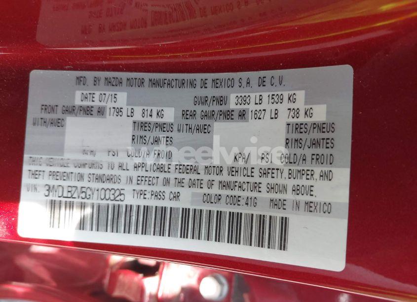 Photo 9 of 2016 Scion Ia N/A (VIN 3MYDLBZV5GY100325)