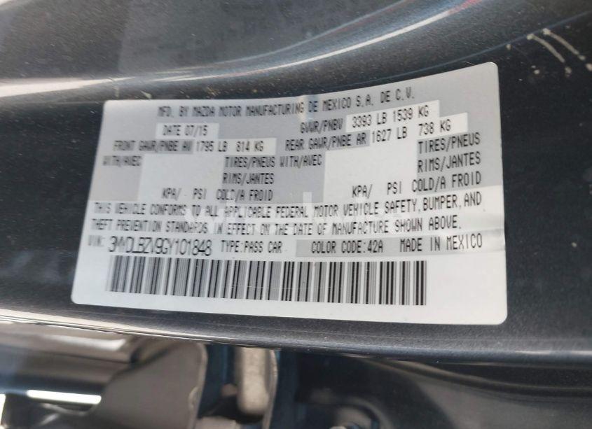 Photo 9 of 2016 Scion Ia N/A (VIN 3MYDLBZV9GY101848)