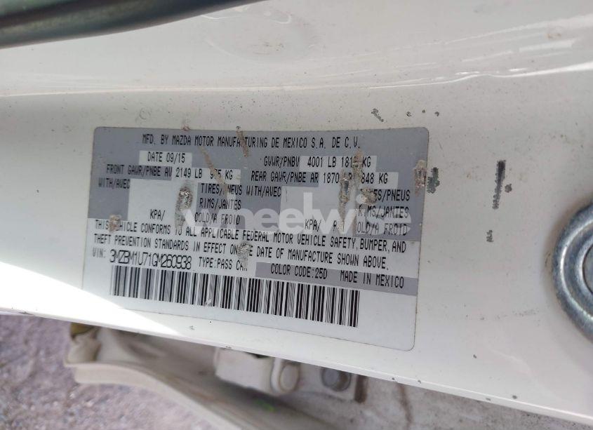 Photo 9 of 2016 Mazda Mazda3 I SPORT (VIN 3MZBM1U71GM260938)